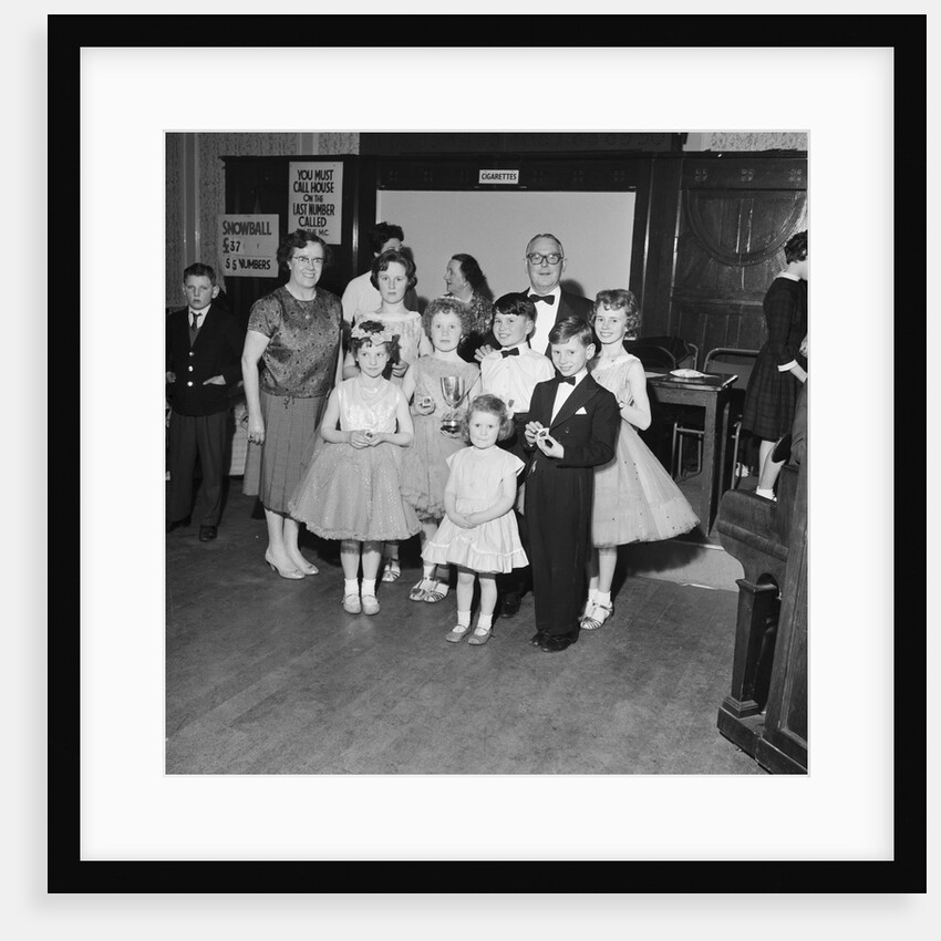 Children's Old Time dance competitions, Cabin Ballroom, Isle of Man by Manx Press Pictures