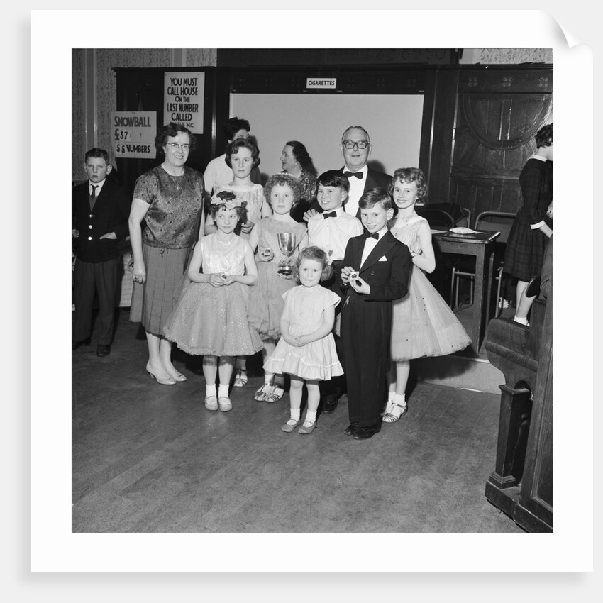 Children's Old Time dance competitions, Cabin Ballroom, Isle of Man by Manx Press Pictures