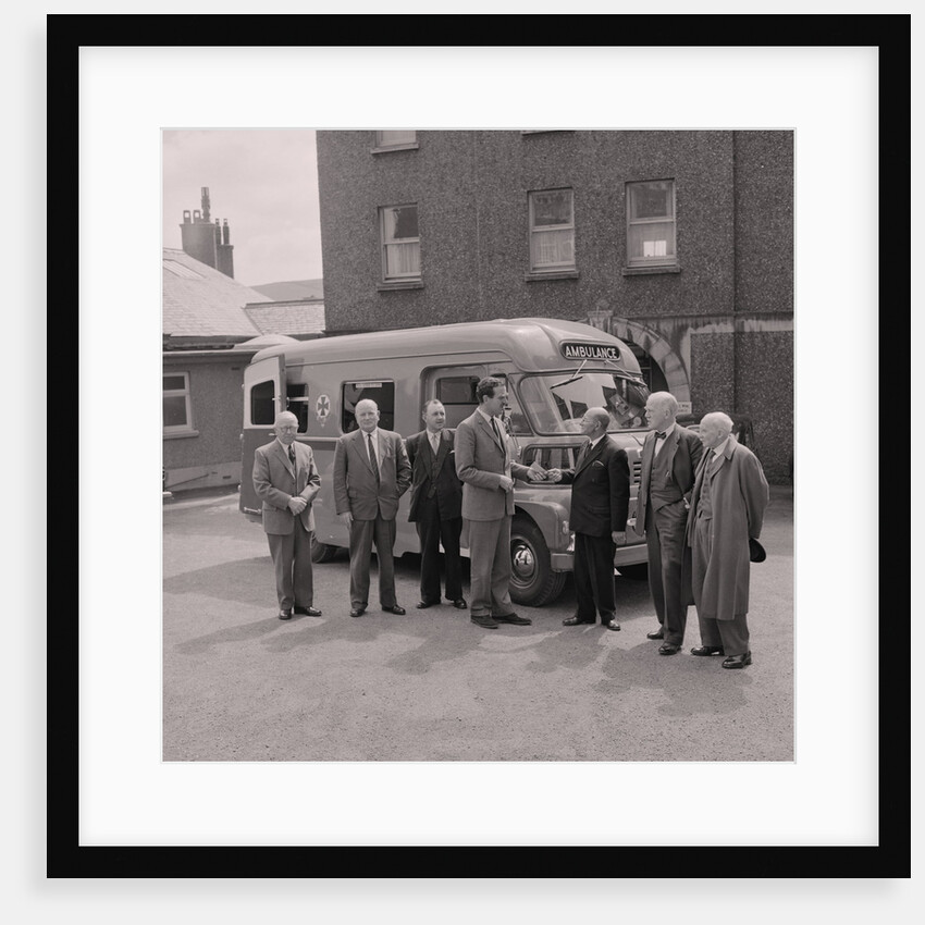 New ambulance for Noble's Hospital by Manx Press Pictures