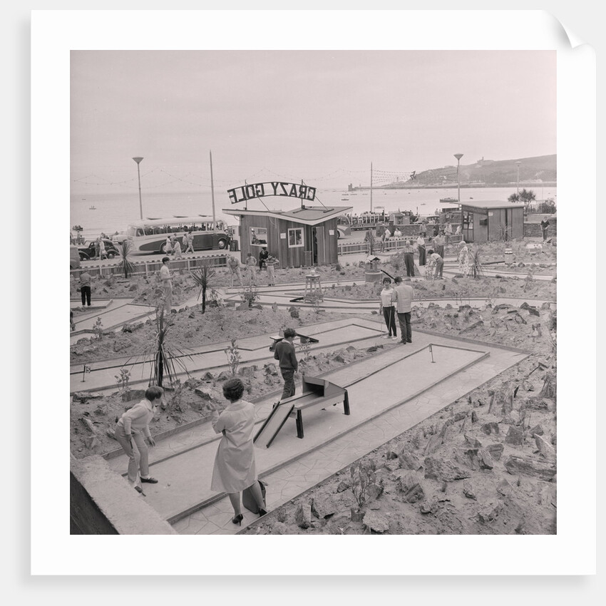Crazy golf, Crescent site by Manx Press Pictures