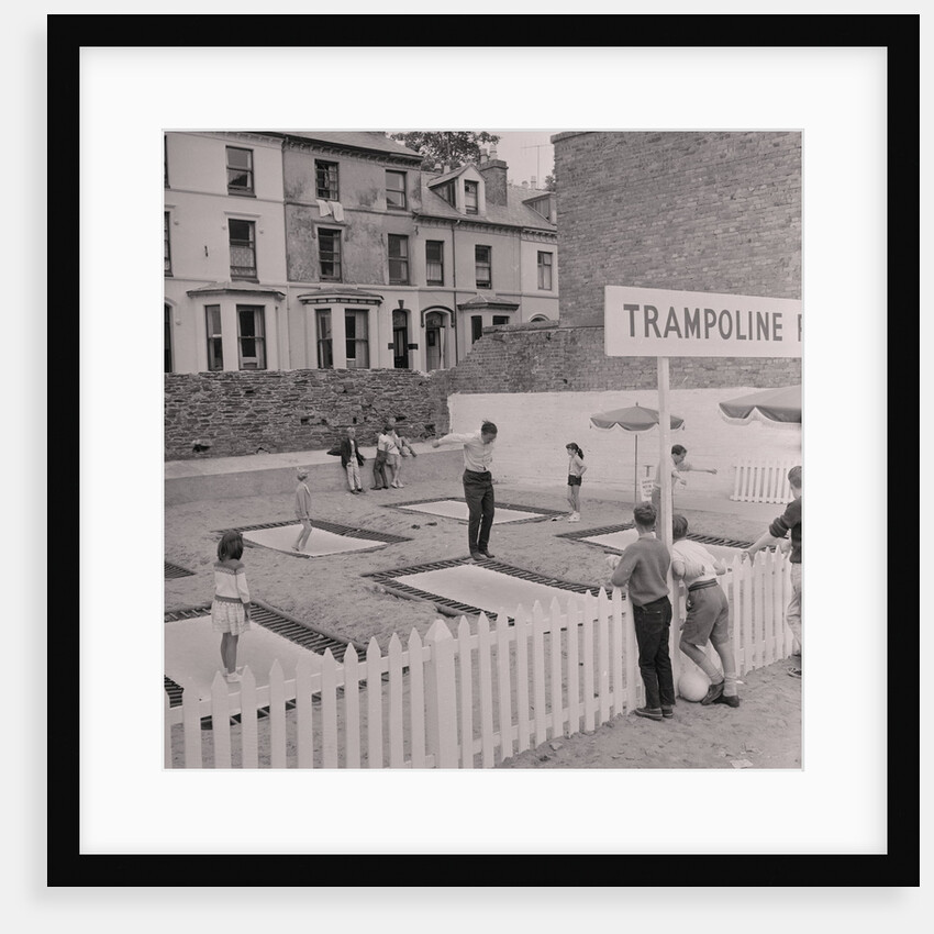 Trampoline, Crescent site by Manx Press Pictures