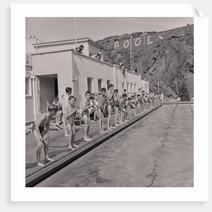 Peel Swimming Baths by Manx Press Pictures