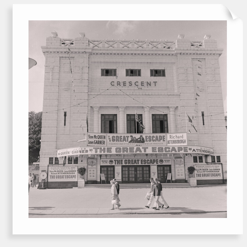 Crescent Cinema showing the film 'The Great Escape' by Manx Press Pictures