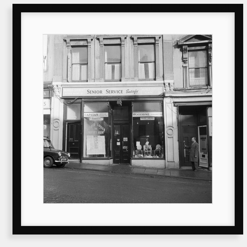 Cottier's shop by Manx Press Pictures