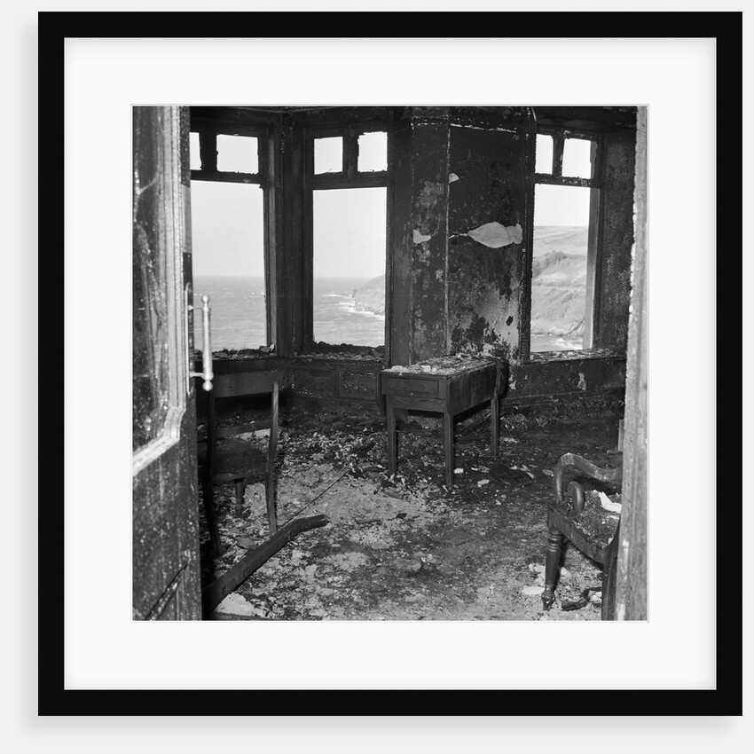 Peveril Hotel fire, Port Erin by Manx Press Pictures