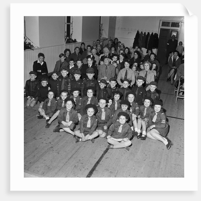 Camp Fire at Peel by Manx Press Pictures