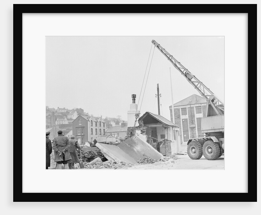 Storm damage, Laxey by Manx Press Pictures