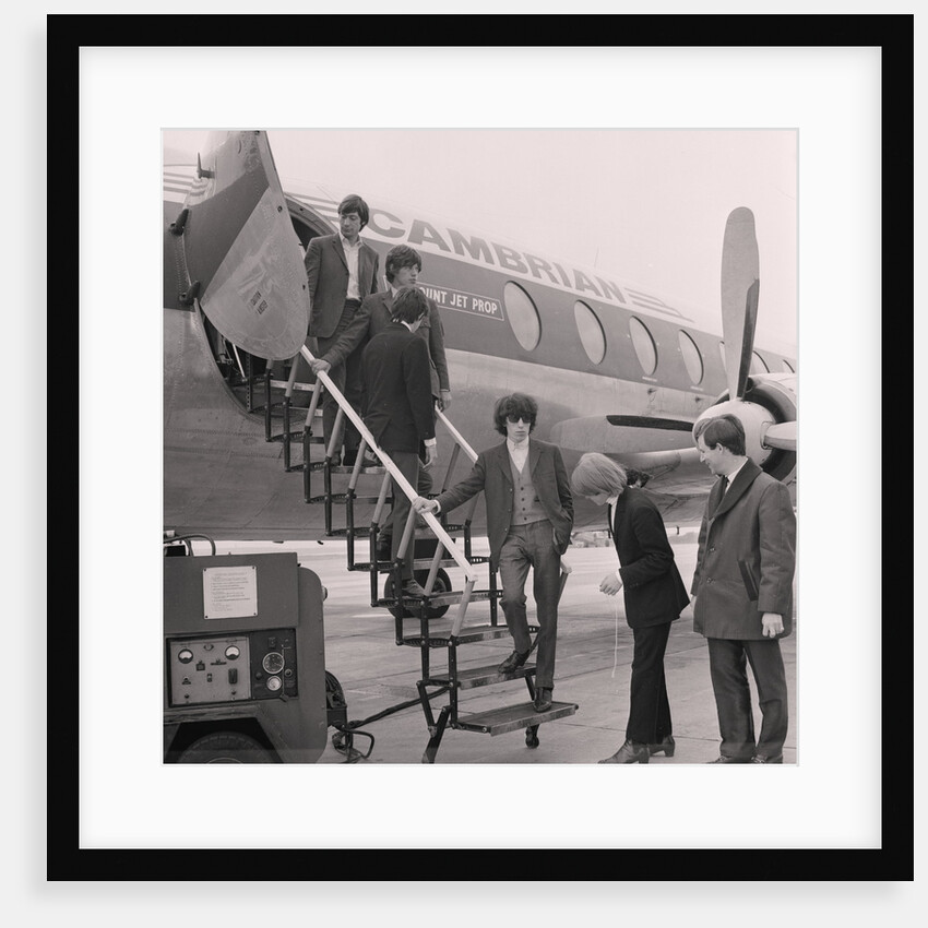 The Rolling Stones land at Ronaldsway Airport by Manx Press Pictures