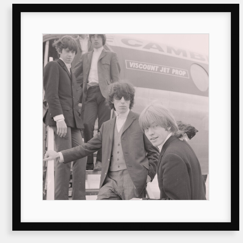 The Rolling Stones land at Ronaldsway Airport by Manx Press Pictures