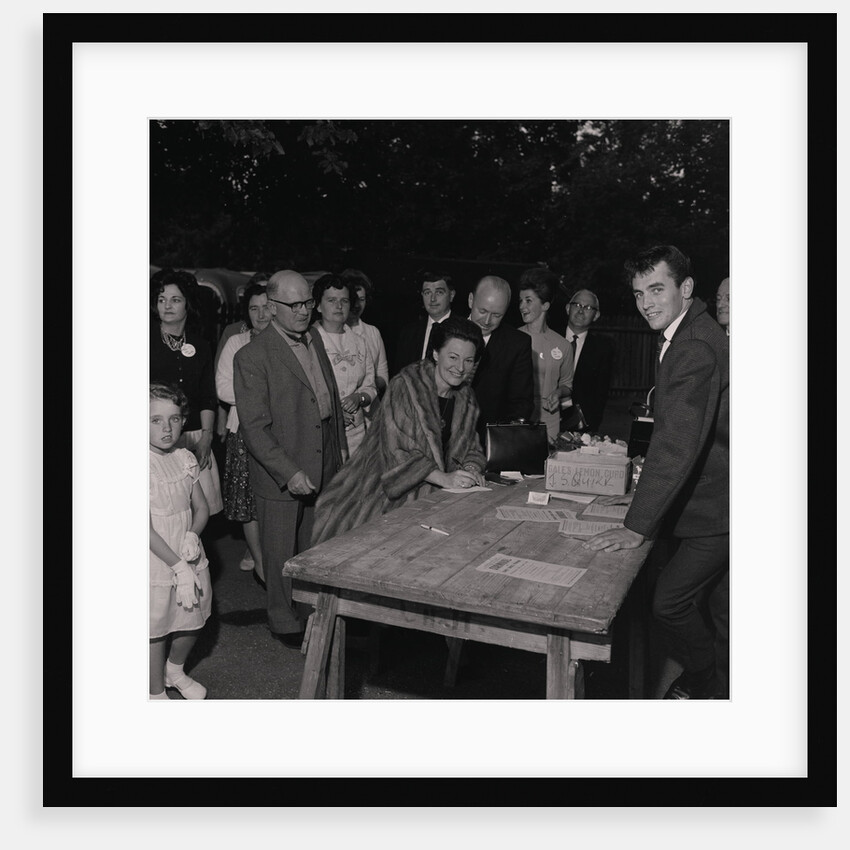 Ivy Benson and Clifford Irving at Rushen Abbey by Manx Press Pictures