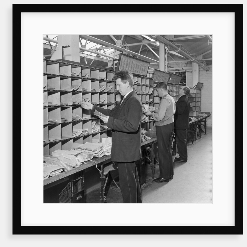Isle of Man Post Office sorting depot by Manx Press Pictures