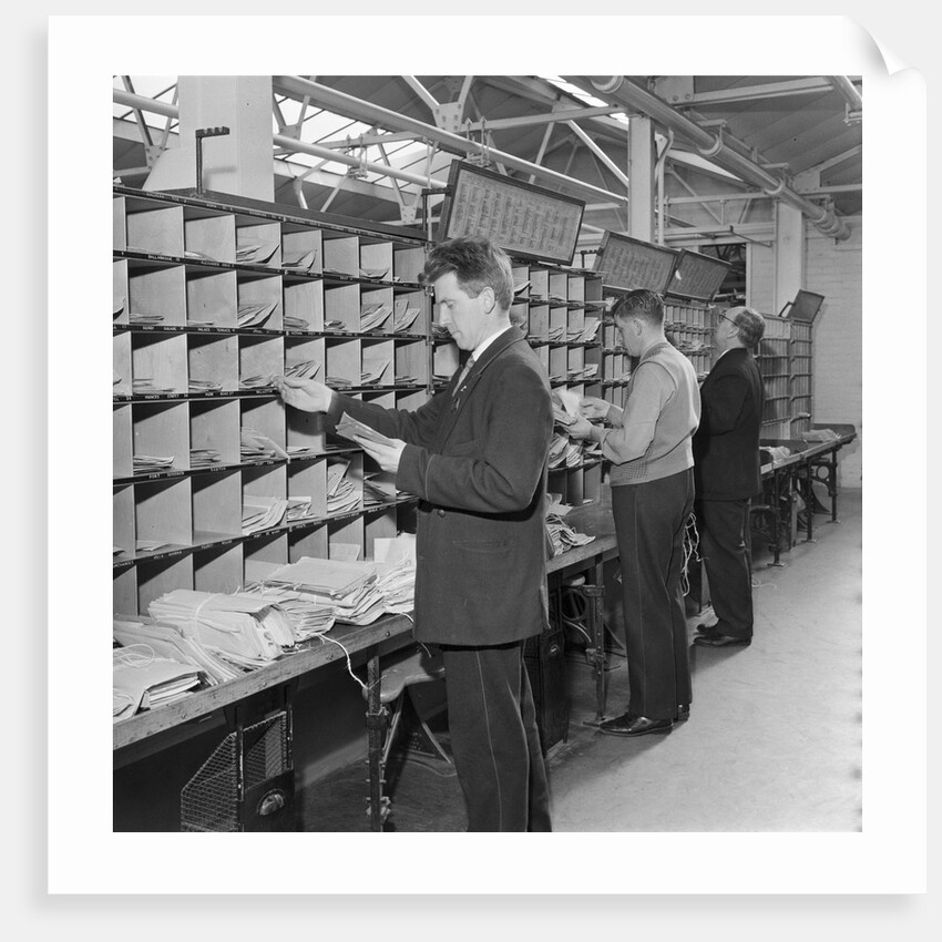 Isle of Man Post Office sorting depot by Manx Press Pictures