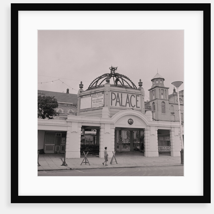 Demolition of the Palace by Manx Press Pictures