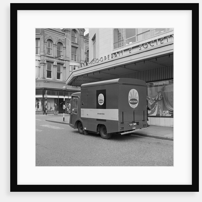 Co-op electric van, Douglas by Manx Press Pictures