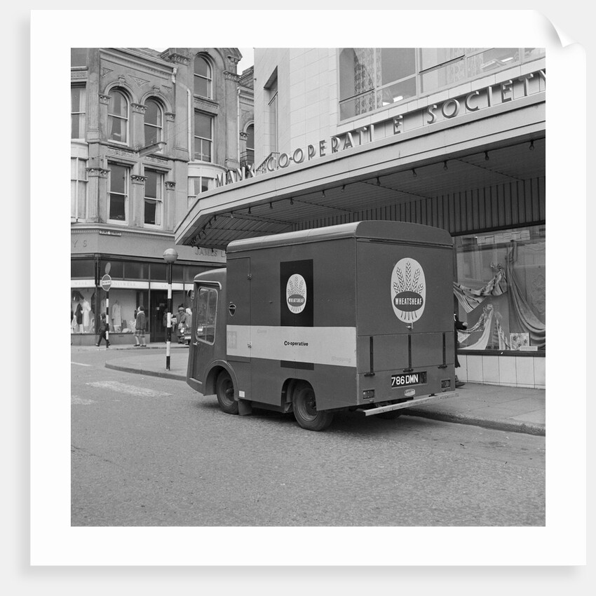 Co-op electric van, Douglas by Manx Press Pictures