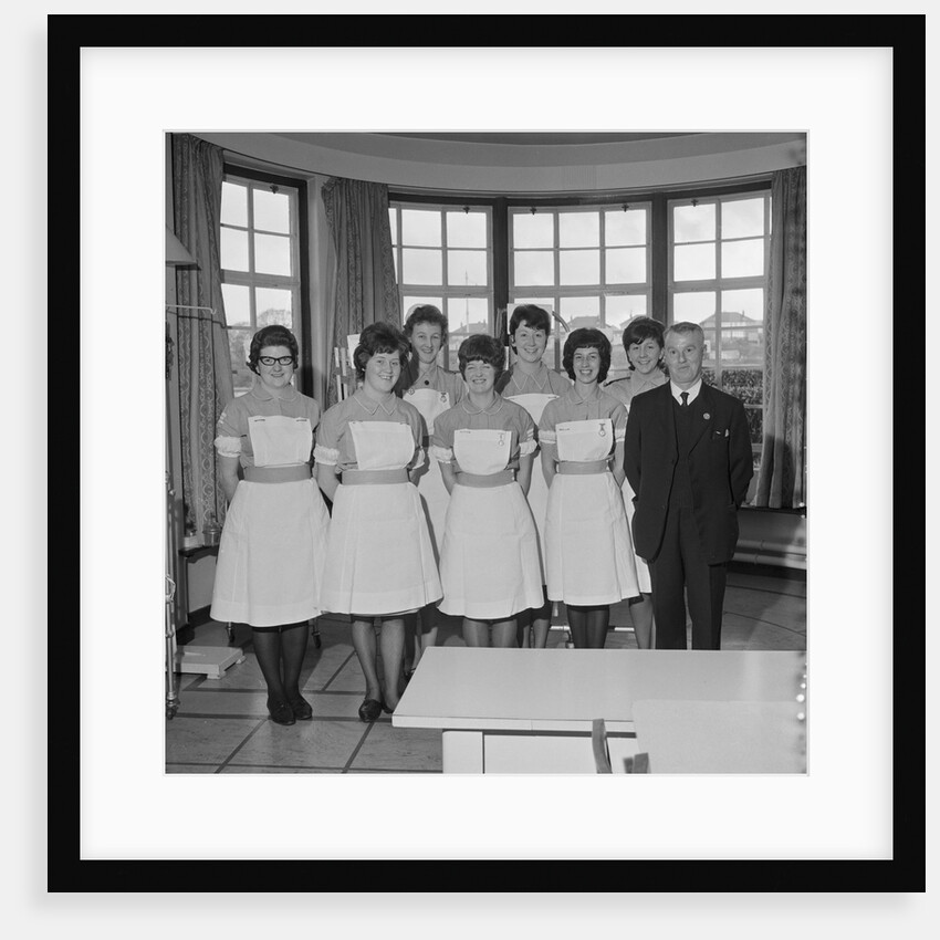Nurses pass SRN exams at Nurses Home, Isle of Man by Manx Press Pictures