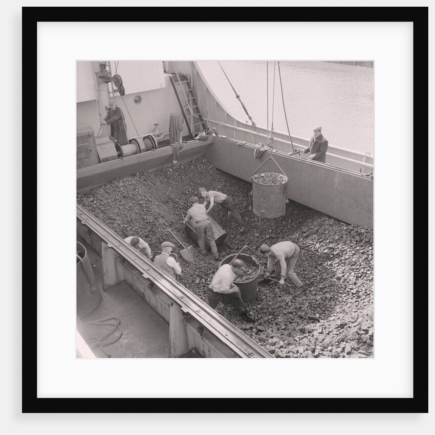 Coal boat for Coal Board by Manx Press Pictures