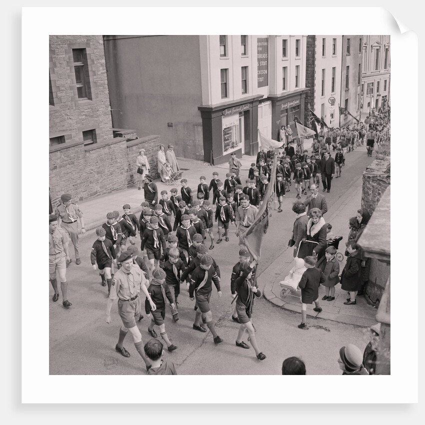 Scout Parade on St George's Day by Manx Press Pictures