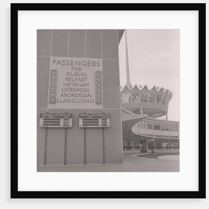 Seamen's strike, Sea Terminal by Manx Press Pictures