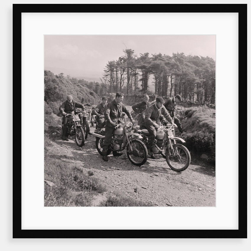 Two day motorcycle trial by Manx Press Pictures
