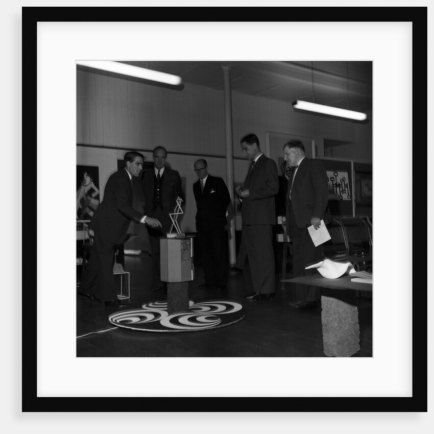 Lieutenant Governor Sir Peter Hyla Gawne Stallard the School of Art, Isle of Man by Manx Press Pictures