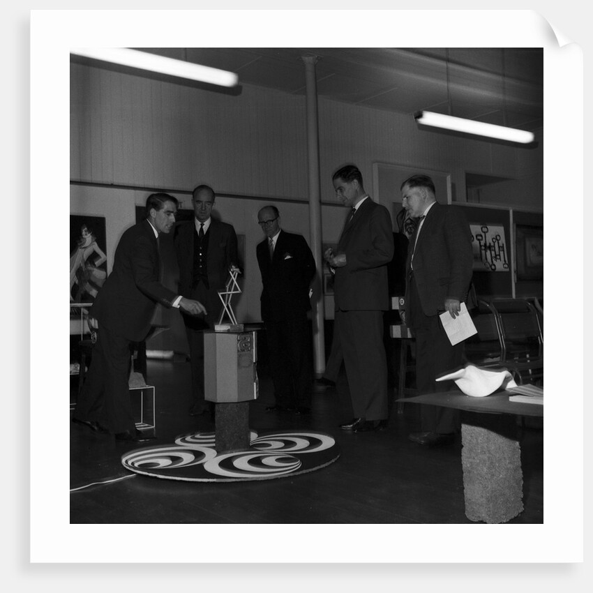 Lieutenant Governor Sir Peter Hyla Gawne Stallard the School of Art, Isle of Man by Manx Press Pictures