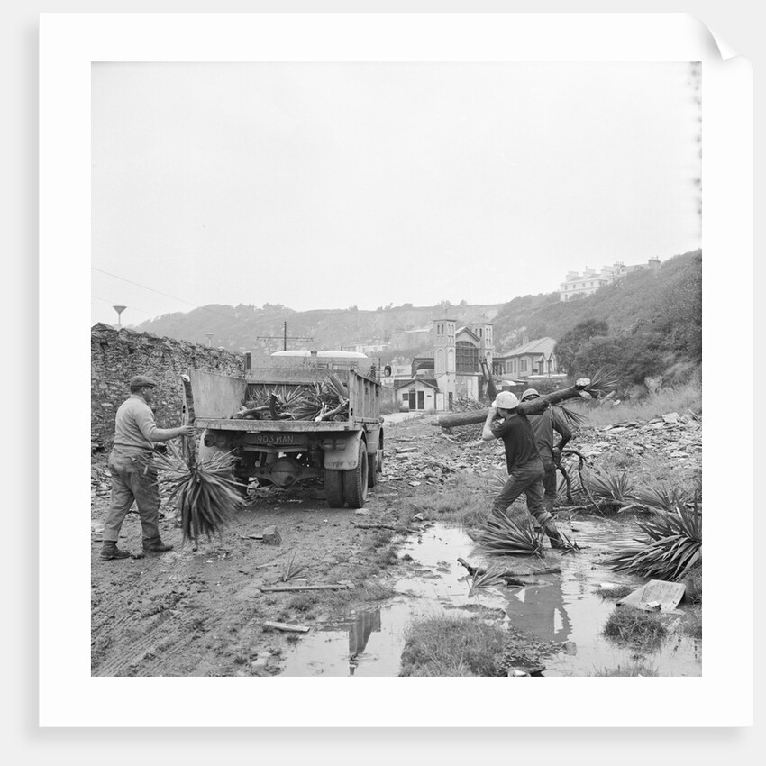 'Tidying Up' Derby Castle, Douglas by Manx Press Pictures