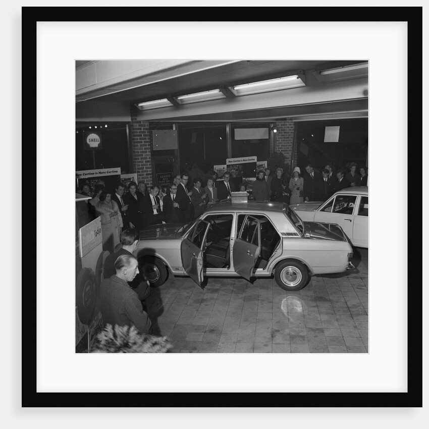 New Cortina car unveiled,  EB Christian, Isle of Man by Manx Press Pictures