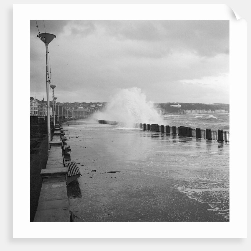 Storm, Douglas Promenade by Manx Press Pictures