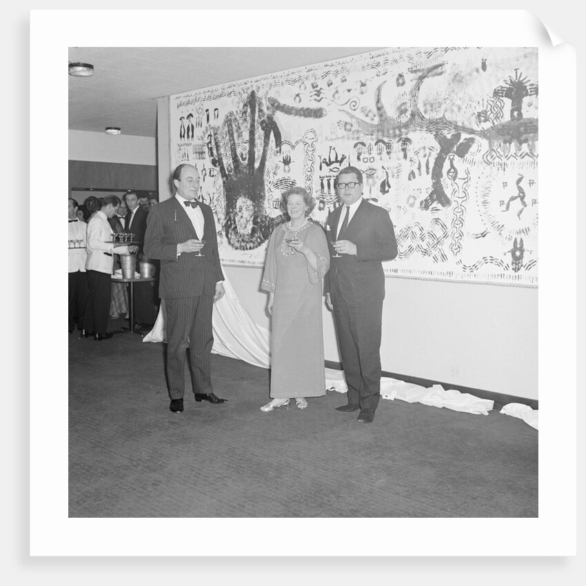 Unveiling mural at Casino, Douglas by Manx Press Pictures
