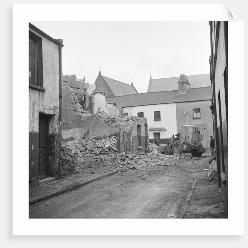 Demolition of Chester Street, Douglas by Manx Press Pictures