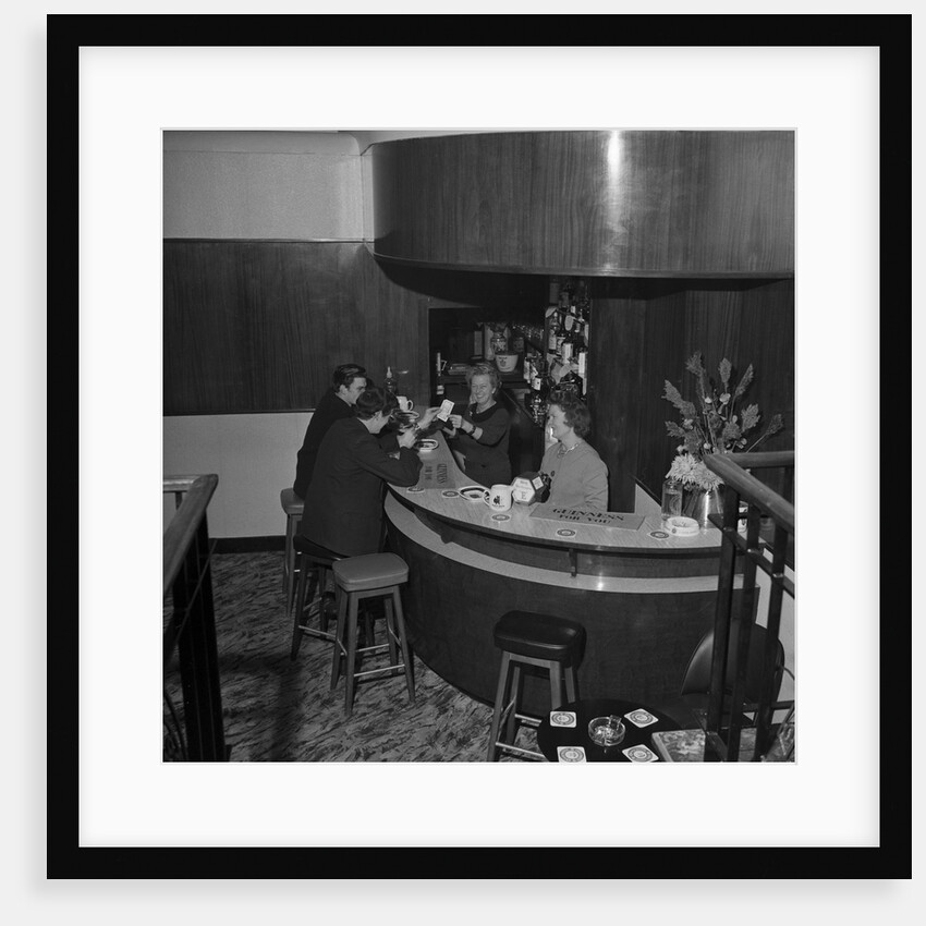 Mitre Hotel bar, Ramsey by Manx Press Pictures