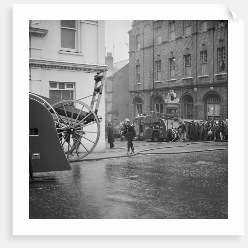 Fire at Colebourne's, Isle of Man by Manx Press Pictures