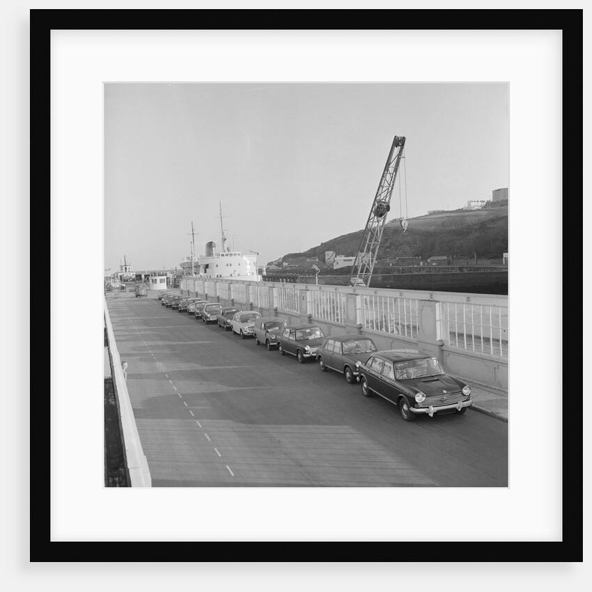 Cars at Douglas Pier by Manx Press Pictures