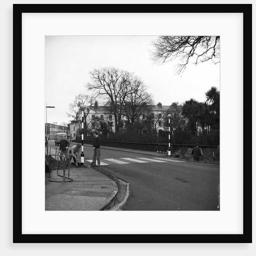 Beacons lit on pedestrian crossing, Douglas by Manx Press Pictures