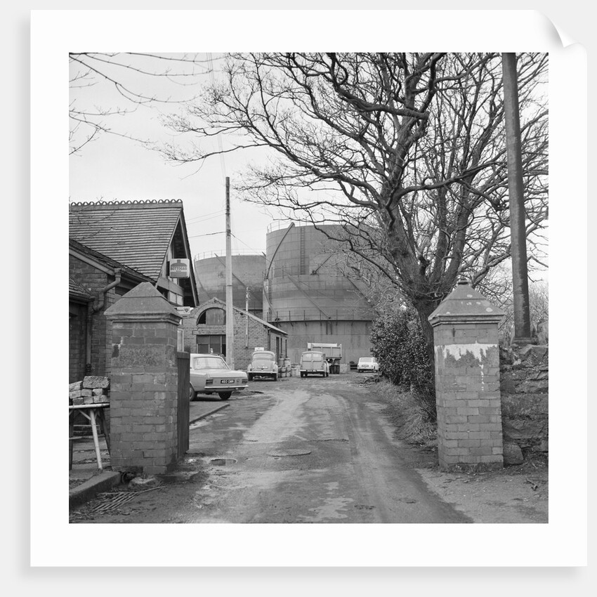 Port Erin Gas Works 'before clean-up' by Manx Press Pictures