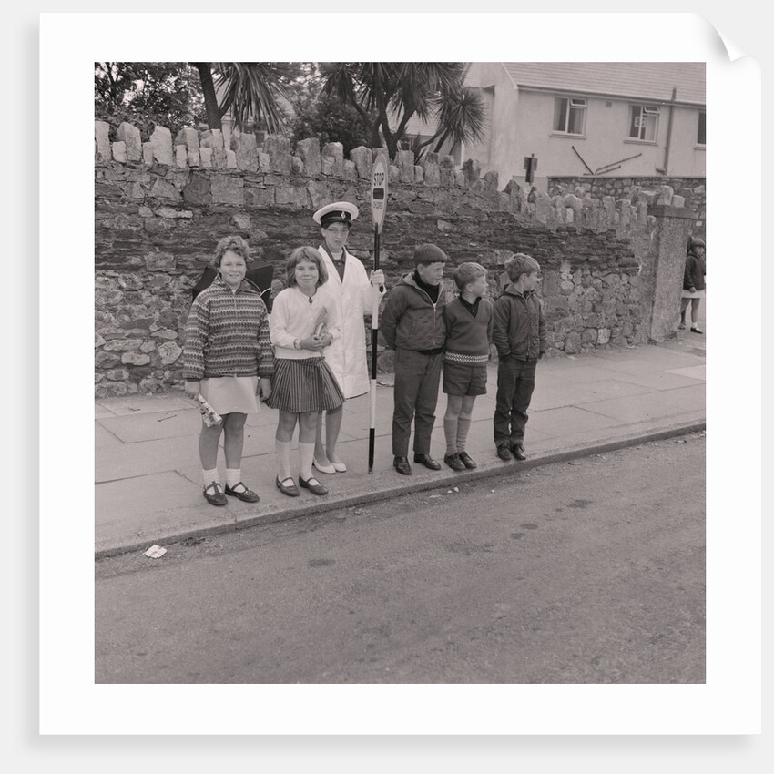 Lollypop woman, Castletown by Manx Press Pictures