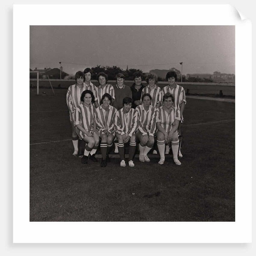Women's football team, Onchan by Manx Press Pictures