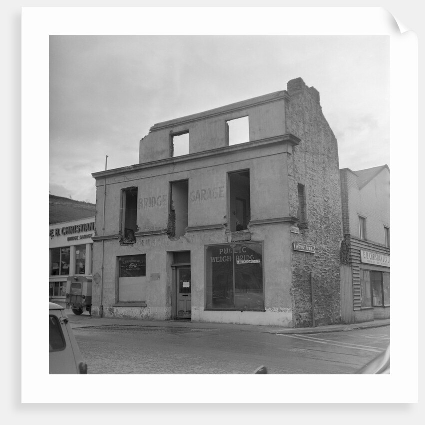 Weighbridge demolition, Isle of Man by Manx Press Pictures