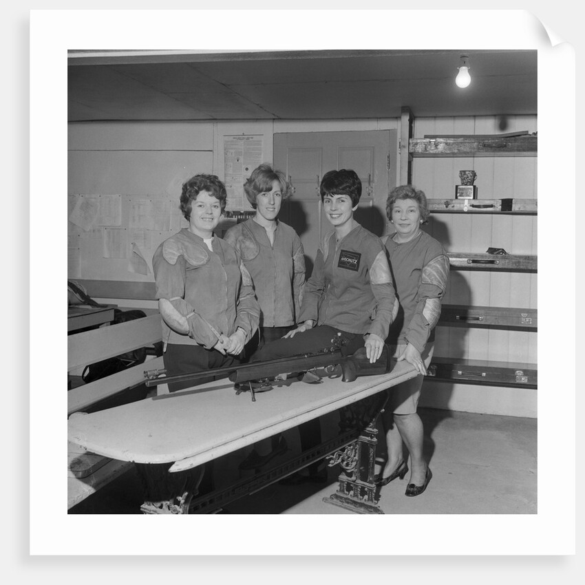 Women's rifle team, Isle of Man by Manx Press Pictures