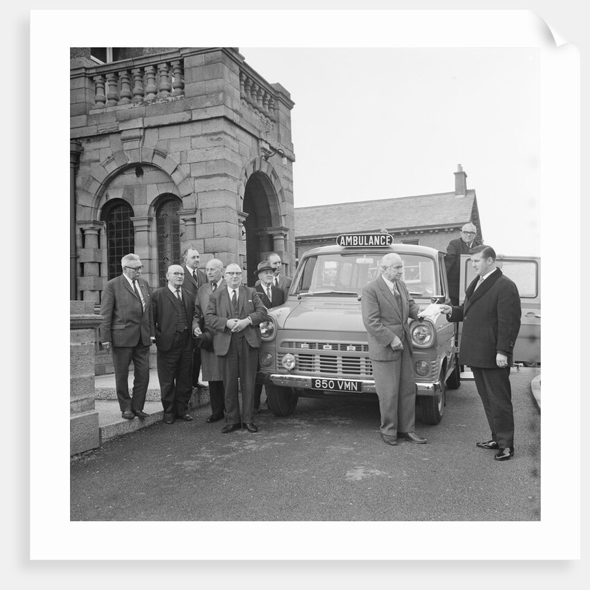 New Ford ambulances, Isle of Man by Manx Press Pictures