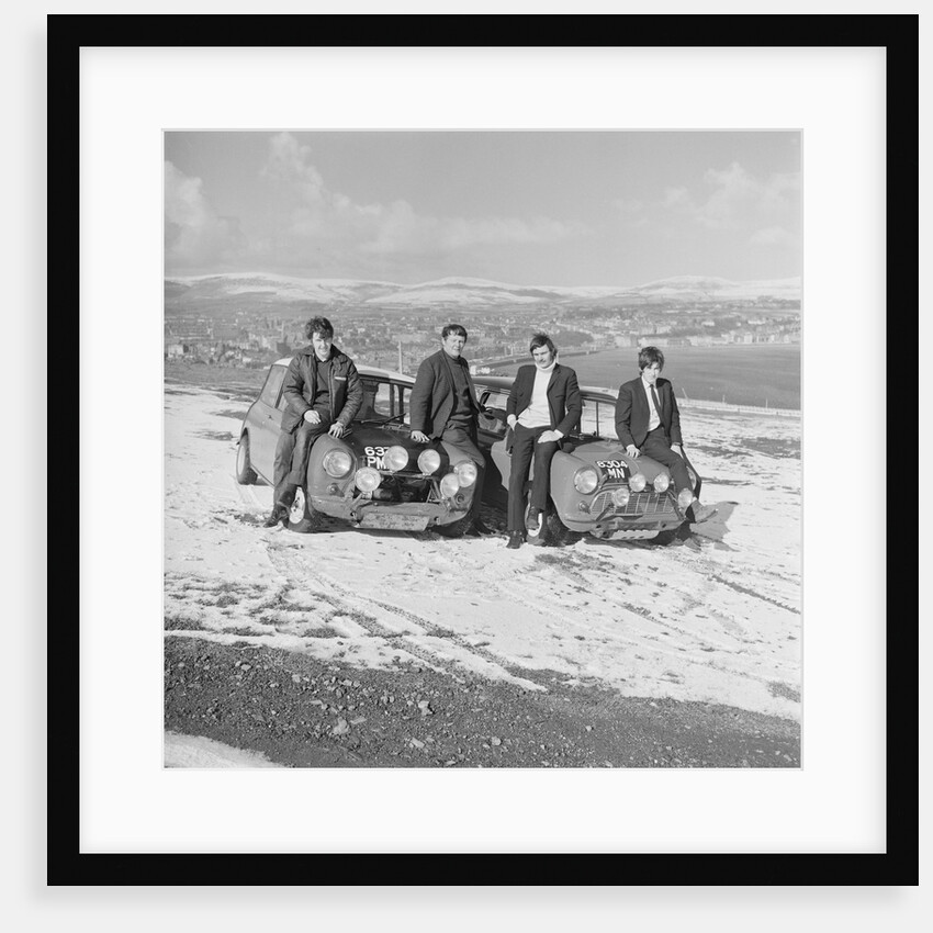 Mini cars on Douglas Head by Manx Press Pictures