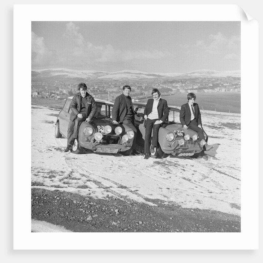 Mini cars on Douglas Head by Manx Press Pictures