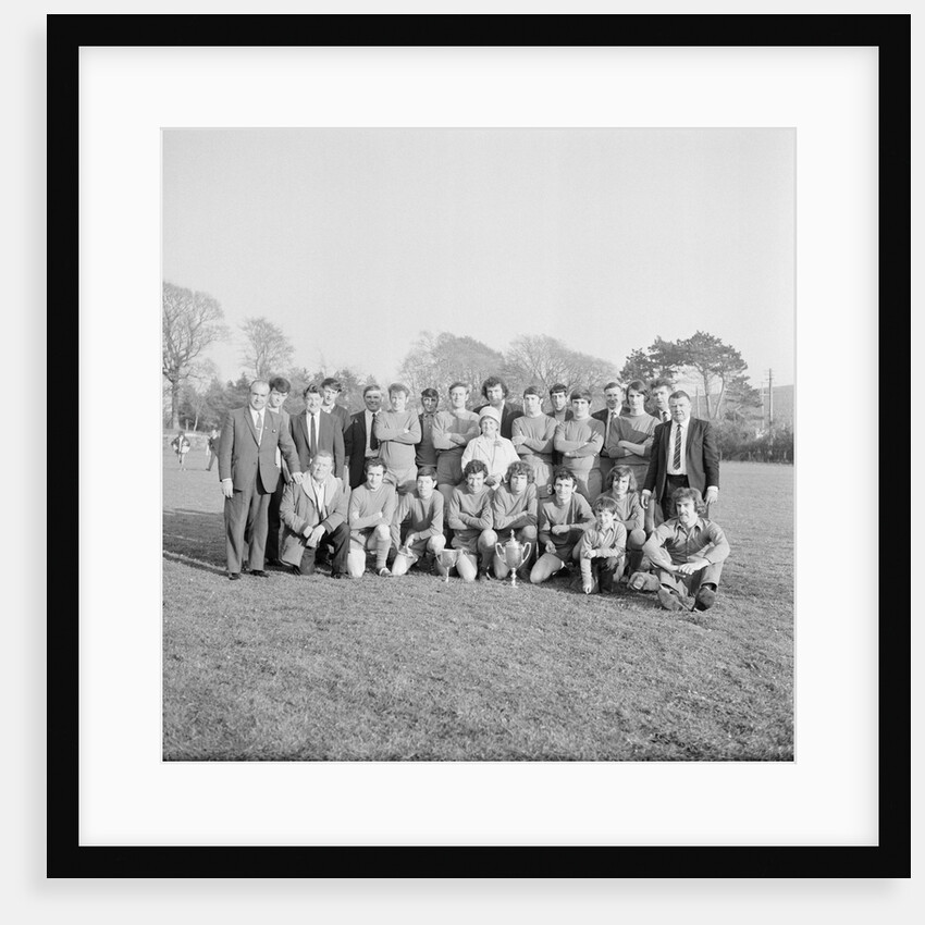 Marown men's football team at Crosby by Manx Press Pictures