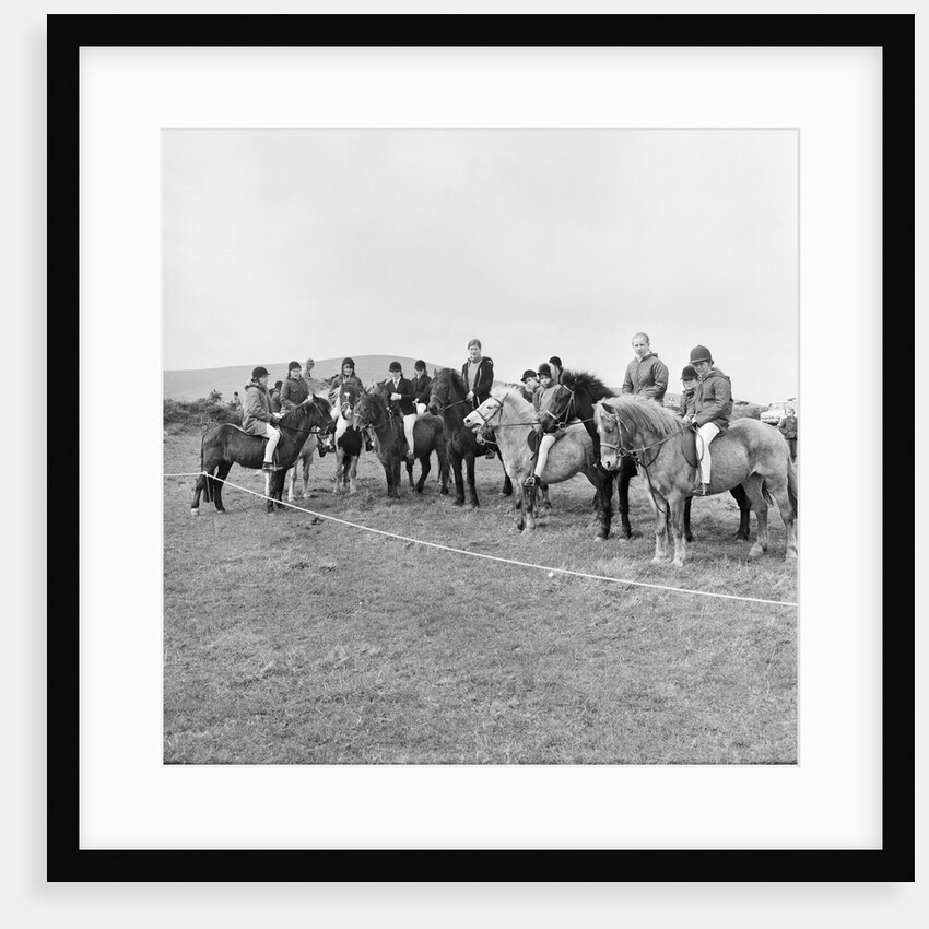 Horse gymkhana, Isle of Man by Manx Press Pictures