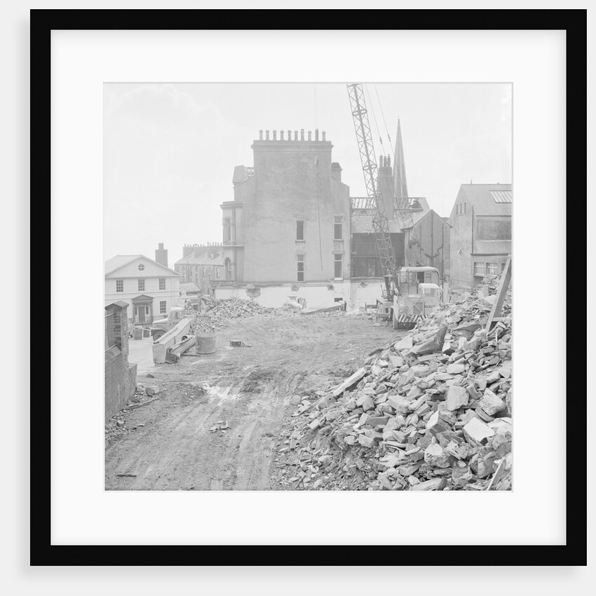 Demolition of Isle of Man Government Office, Douglas by Manx Press Pictures