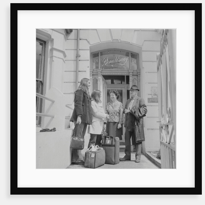 Americans at Ronaldsway hotel by Manx Press Pictures
