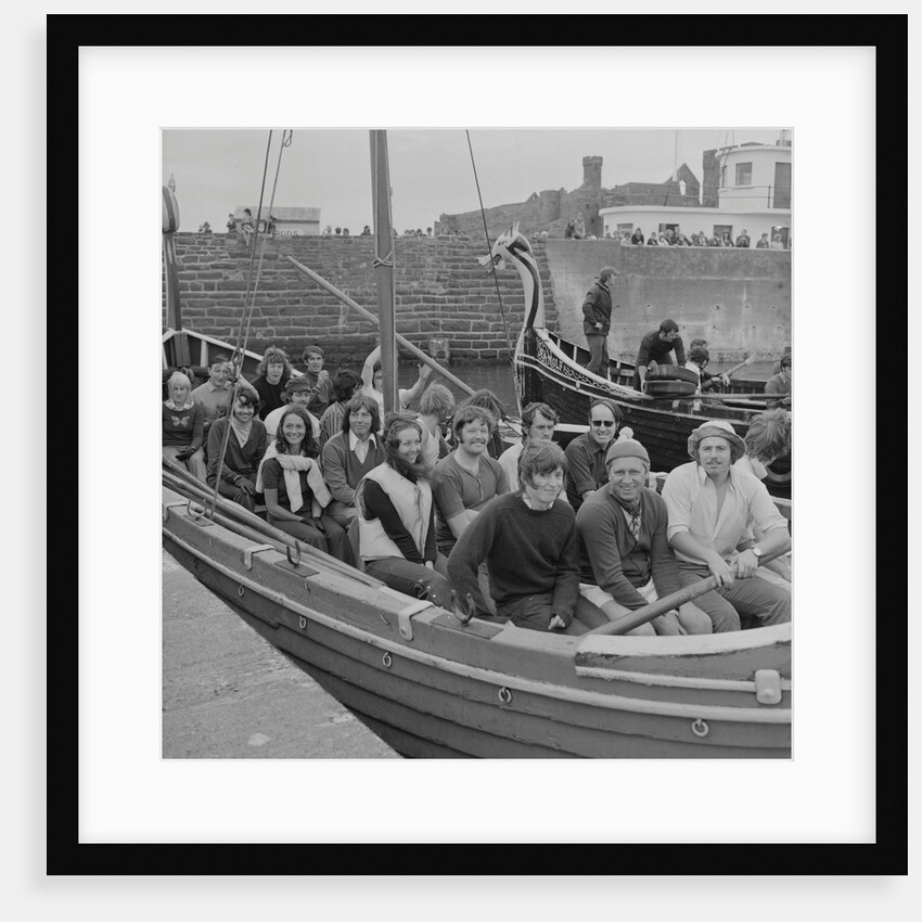 Peel Viking Boat Race by Manx Press Pictures