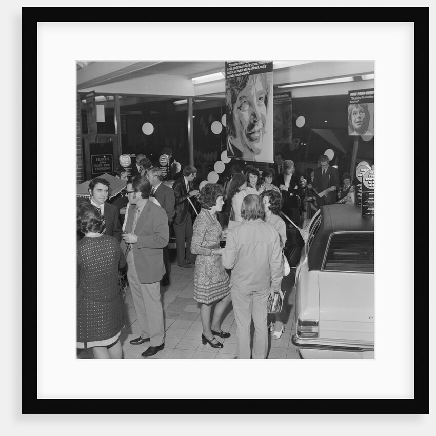 Launch of the new Ford Cortina motorcar by Manx Press Pictures