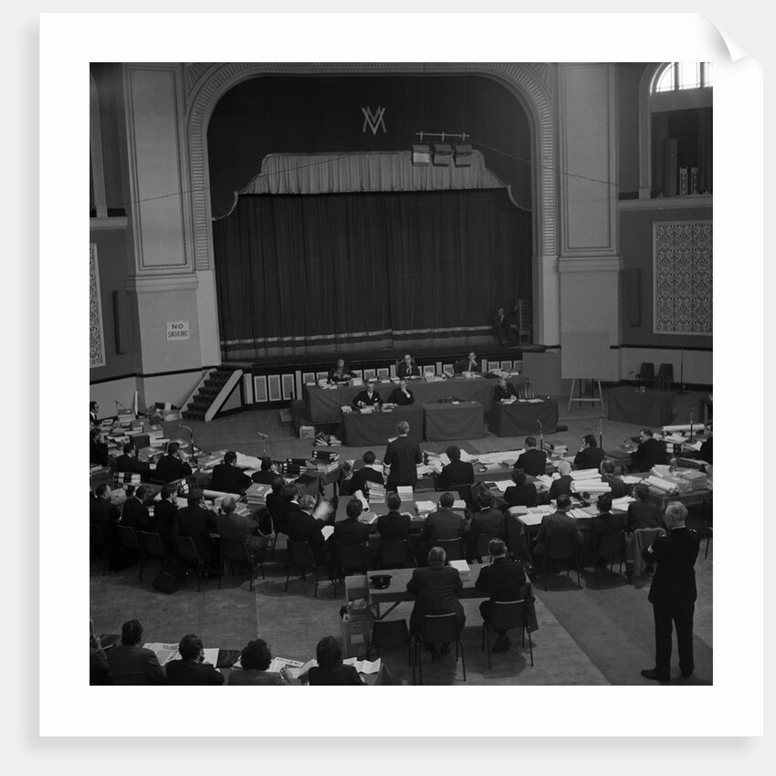 Summerland Fire Commission of Inquiry in session, Villa Marina, Douglas by Manx Press Pictures